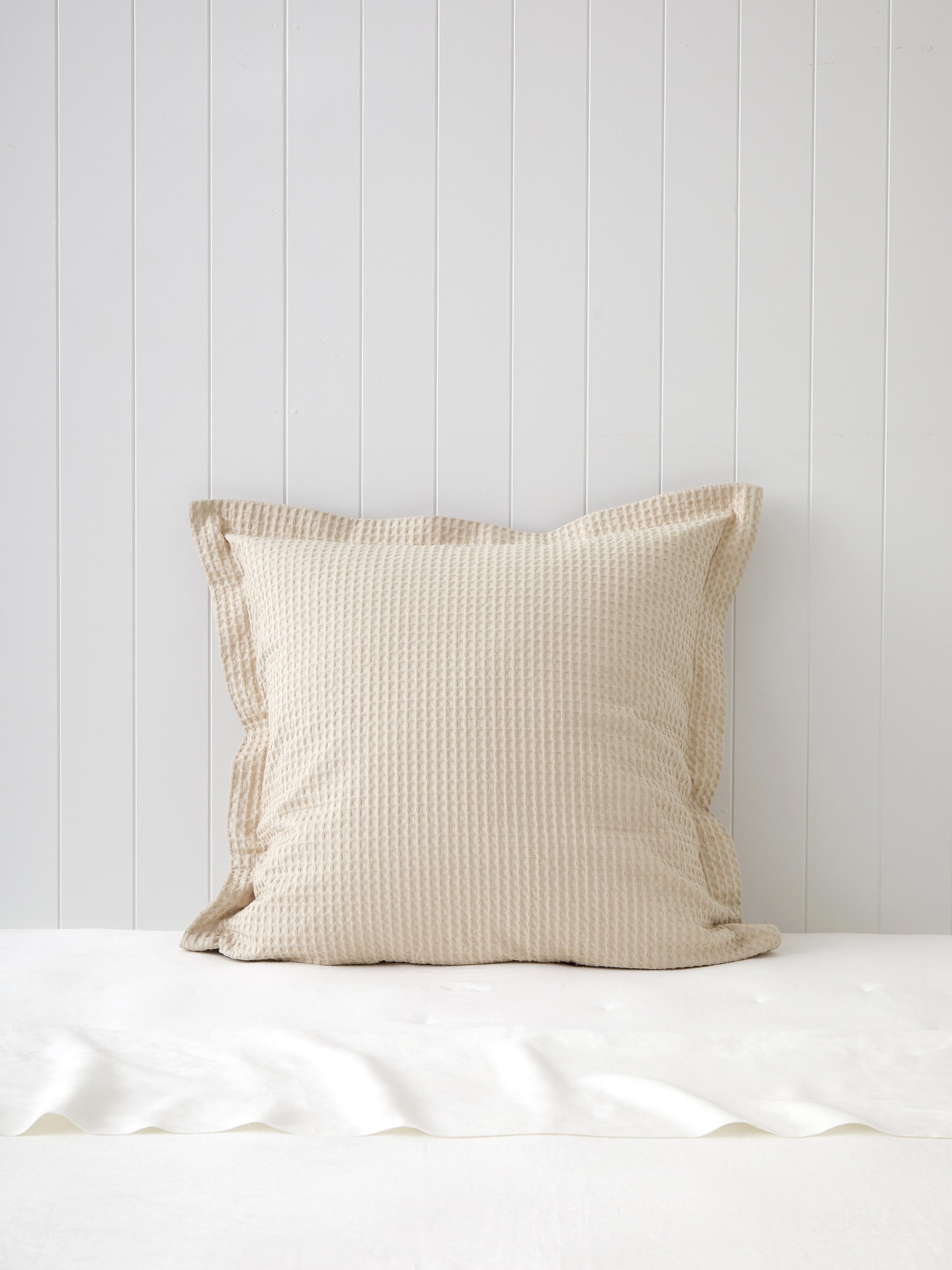 Hudson European Pillowcase | Natural-1