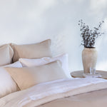 Hudson European Pillowcase | Natural-2