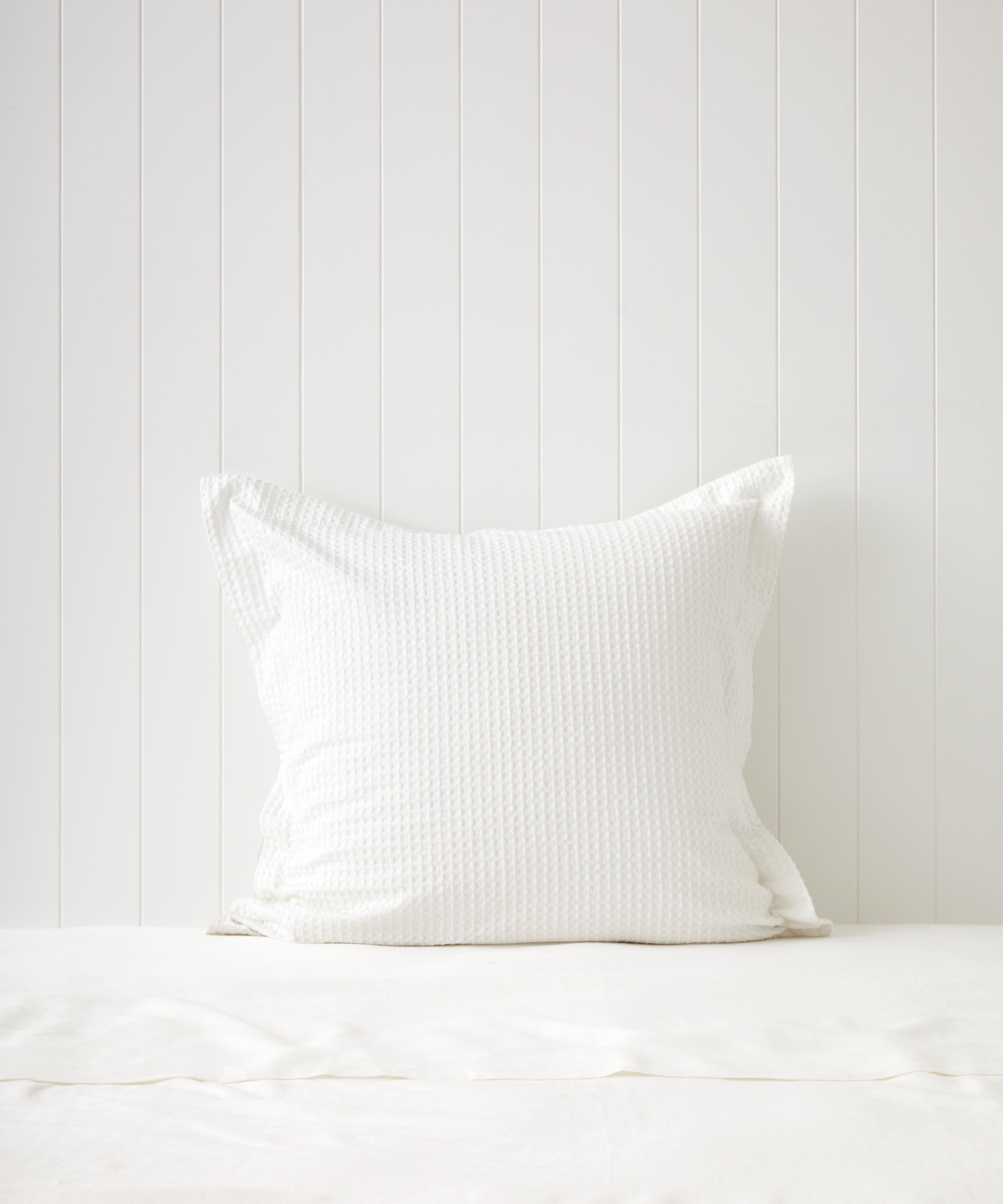 Hudson European Pillowcase | White-1