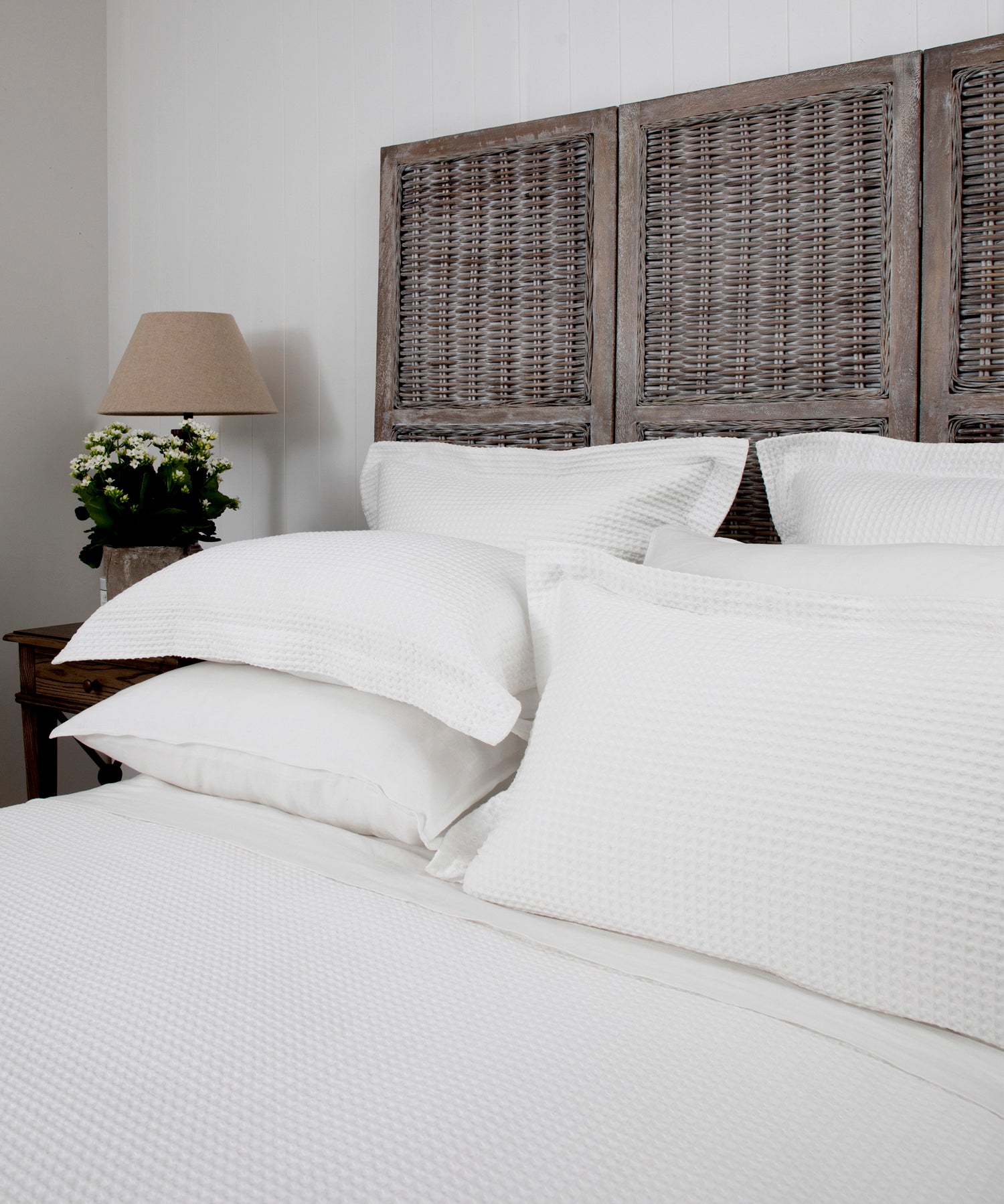 Hudson European Pillowcase | White-2