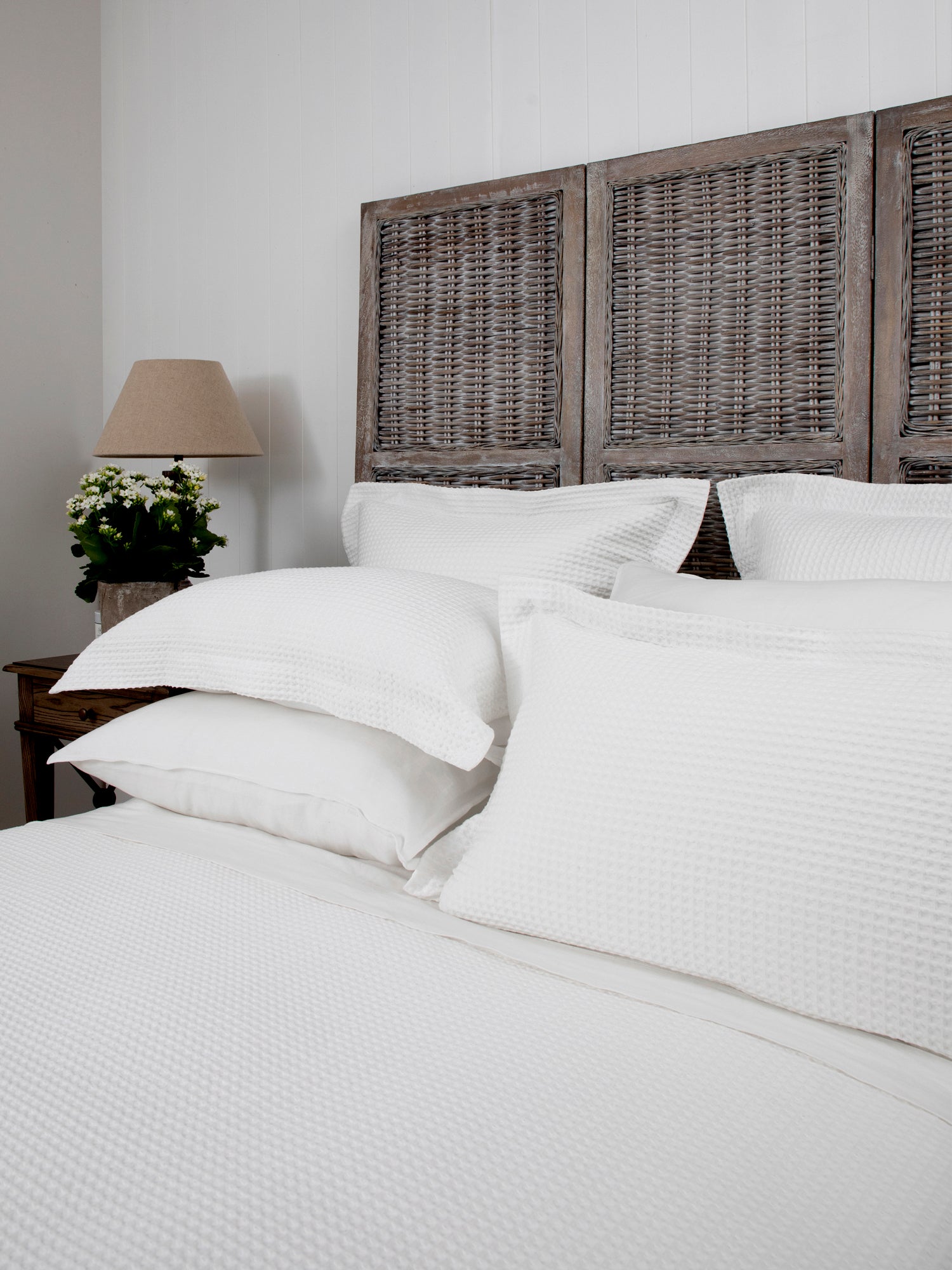 Hudson European Pillowcase | White-2