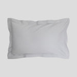 Hudson Grey Oxford Pillowcase Set | Pale Grey-1
