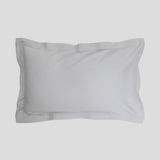 Hudson Grey Oxford Pillowcase Set | Pale Grey-1