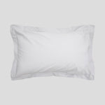 Hudson Grey Oxford Pillowcase Set | Pale Grey-3