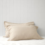 Hudson Oxford Pillowcase Set | Natural-1