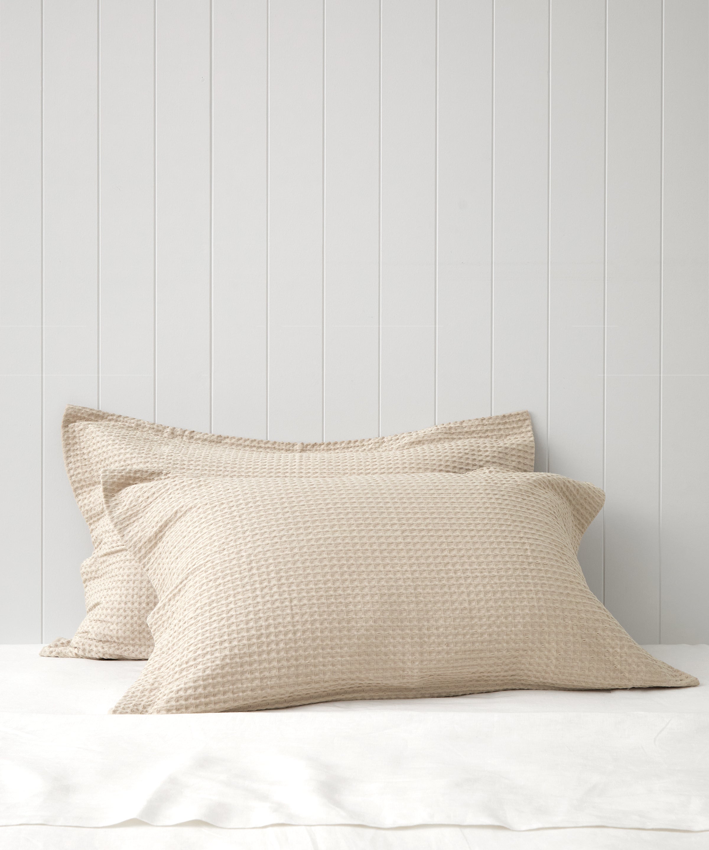 Hudson Oxford Pillowcase Set | Natural-1