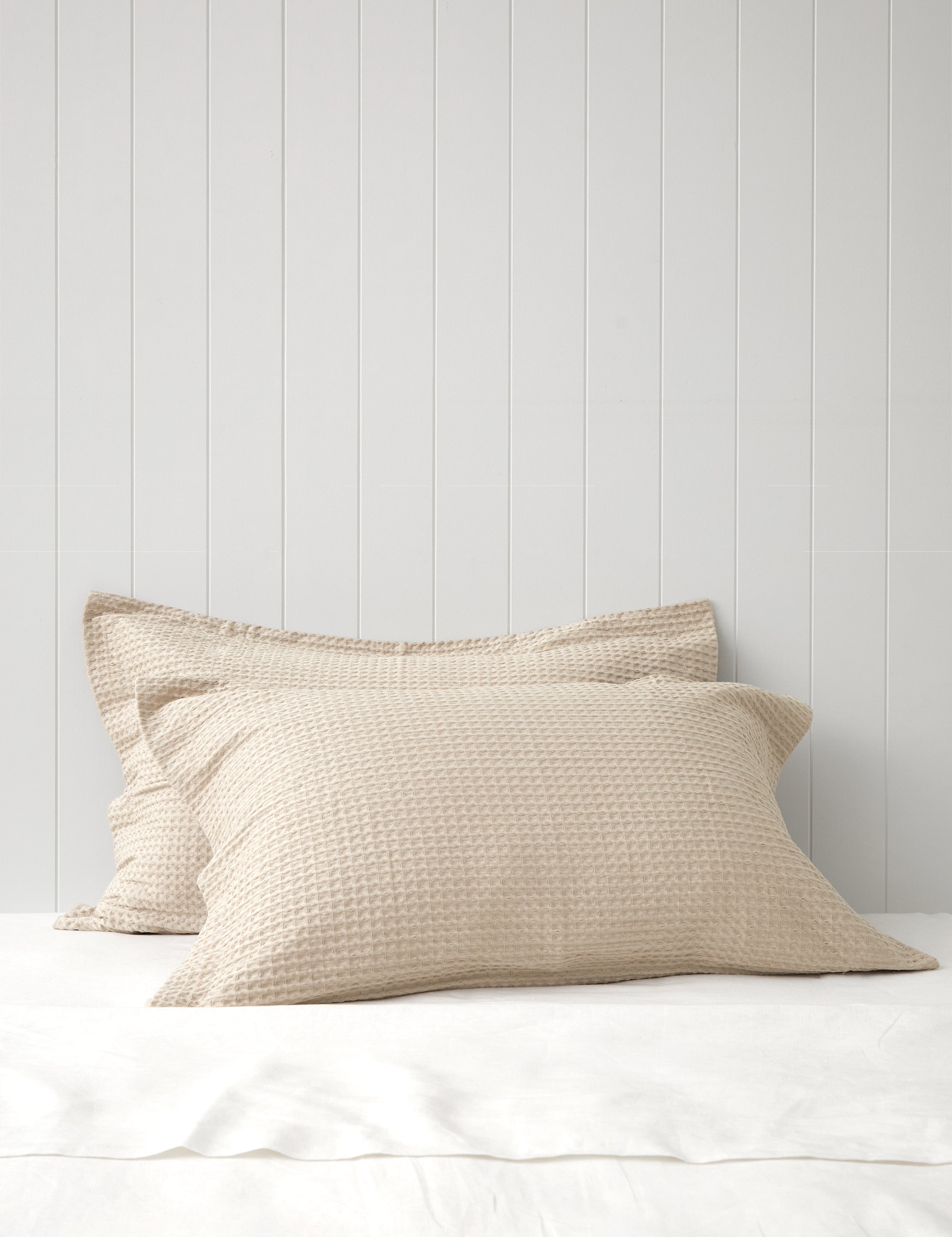 Hudson Oxford Pillowcase Set | Natural-1