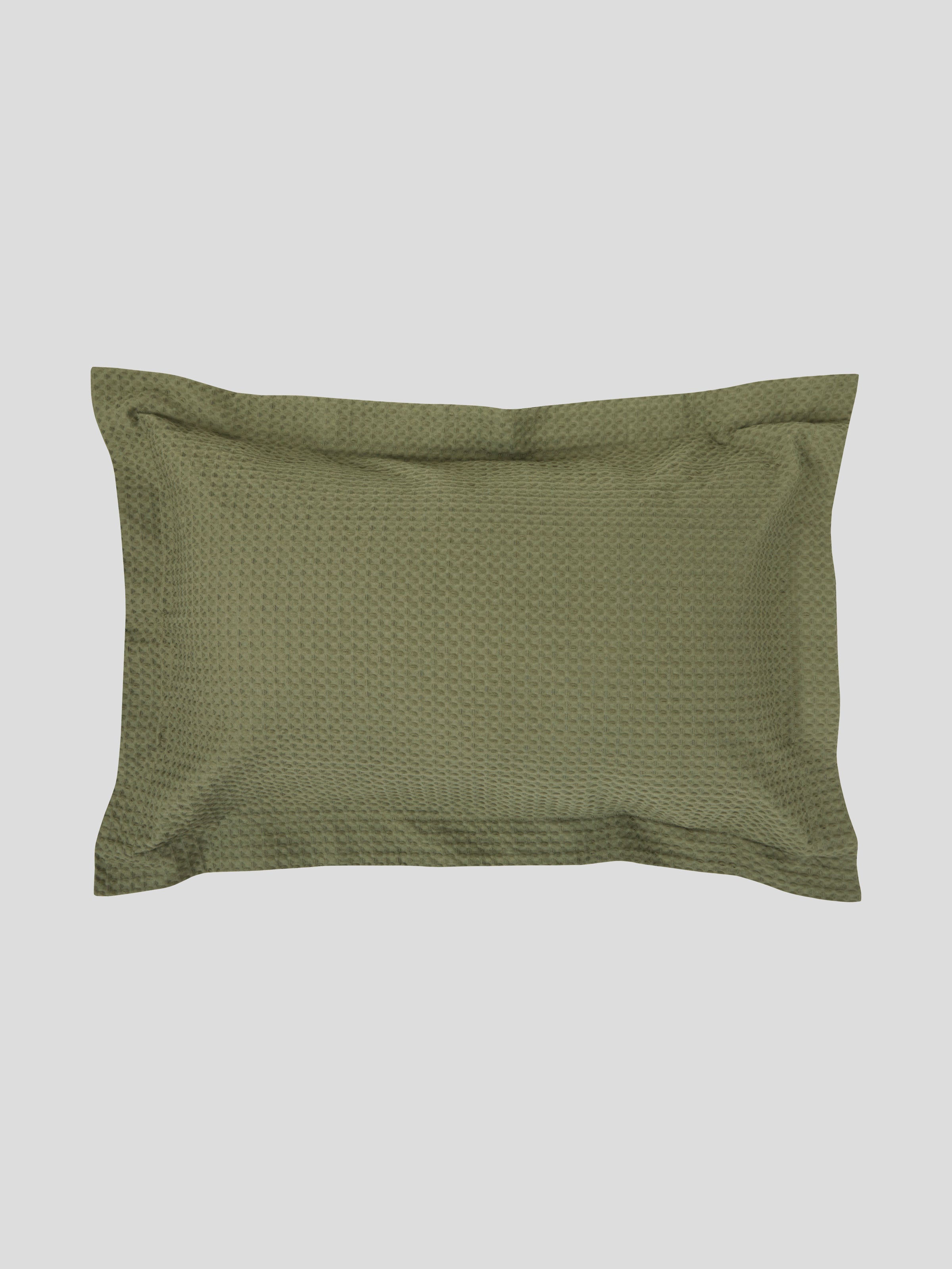 Hudson Oxford Pillowcase Set | Olive-1