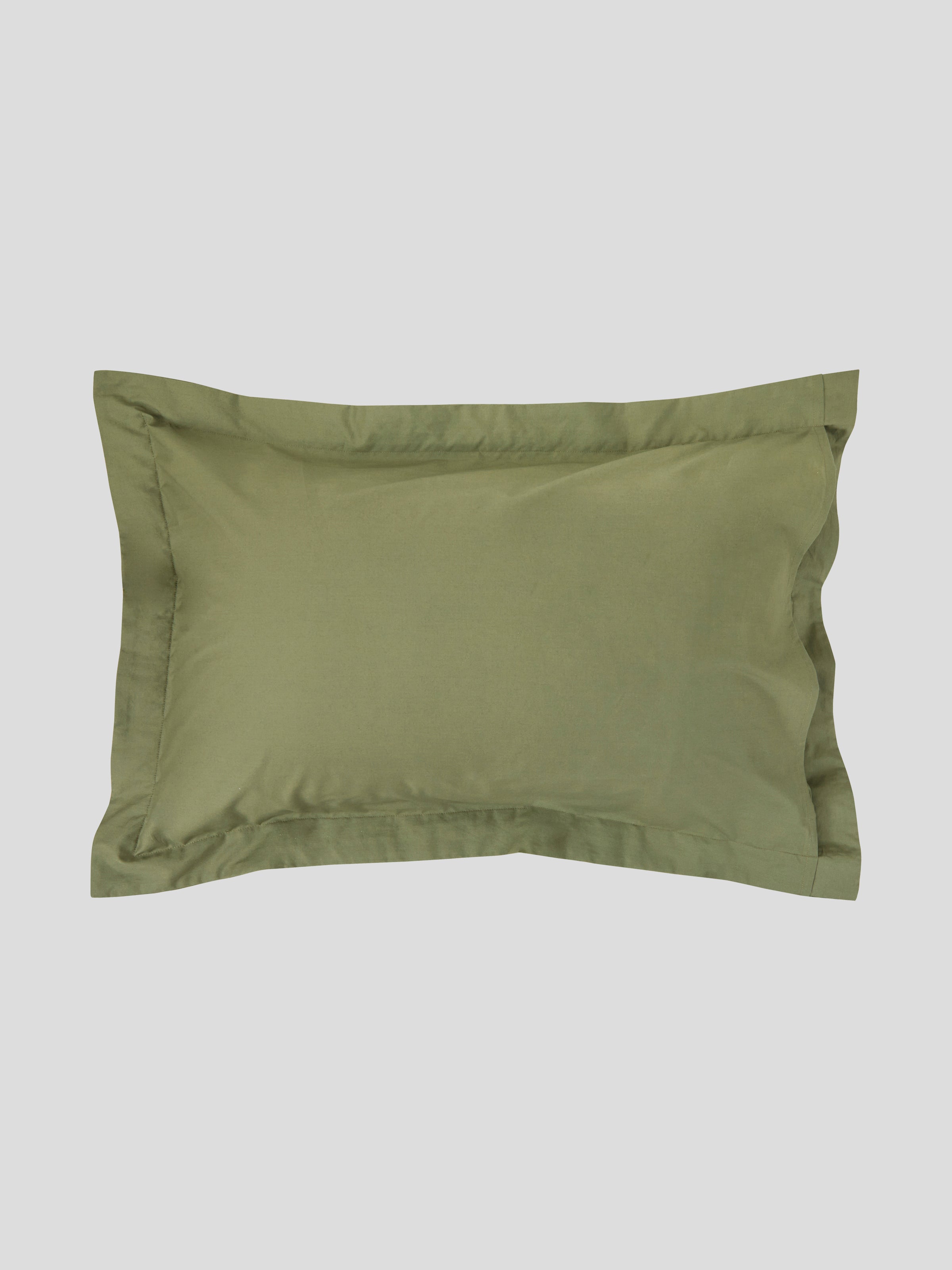Hudson Oxford Pillowcase Set | Olive-3