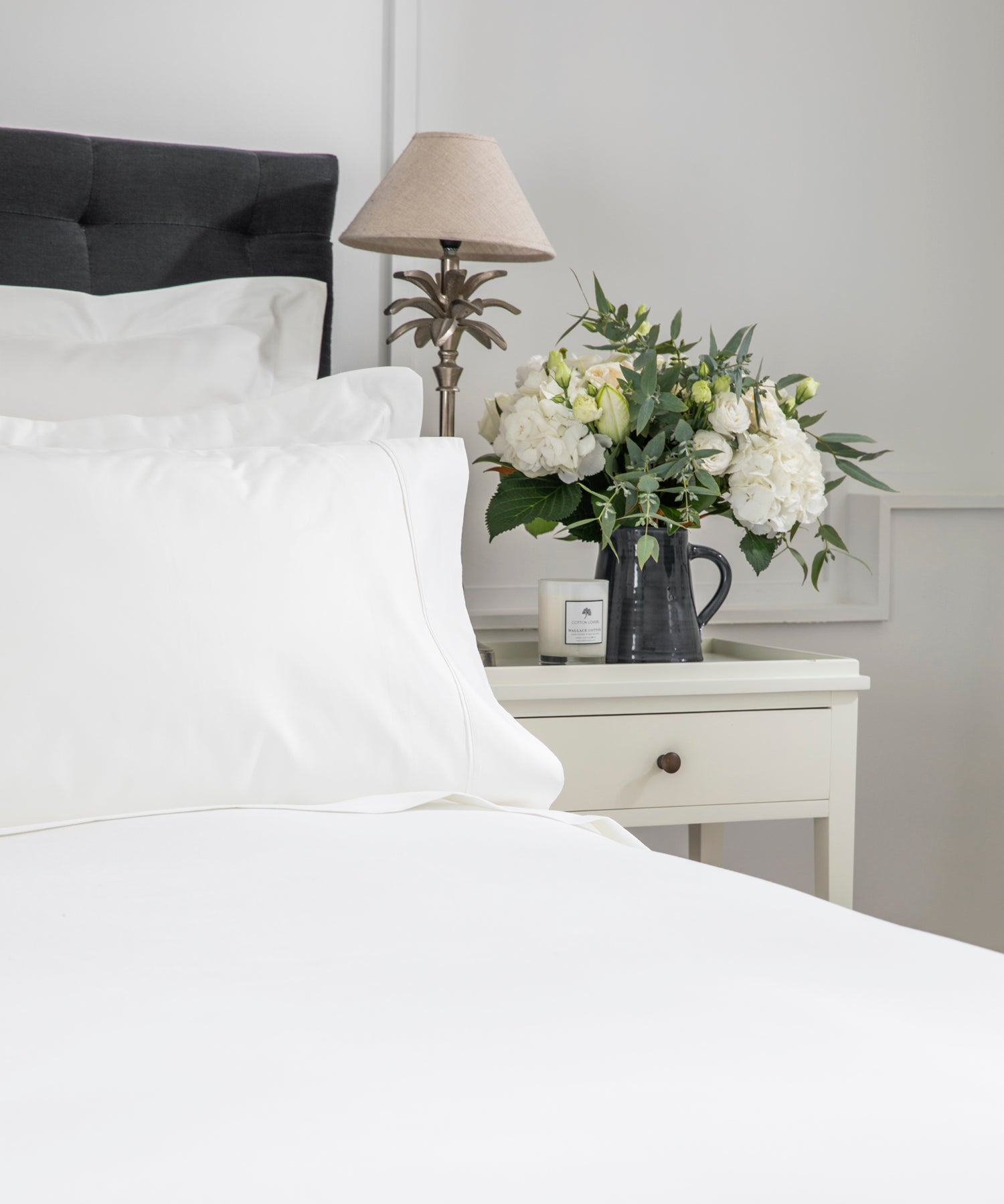 Imperial Duvet Cover Set | White-5