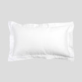 Imperial Sham Lodge Pillowcase Set | White-1