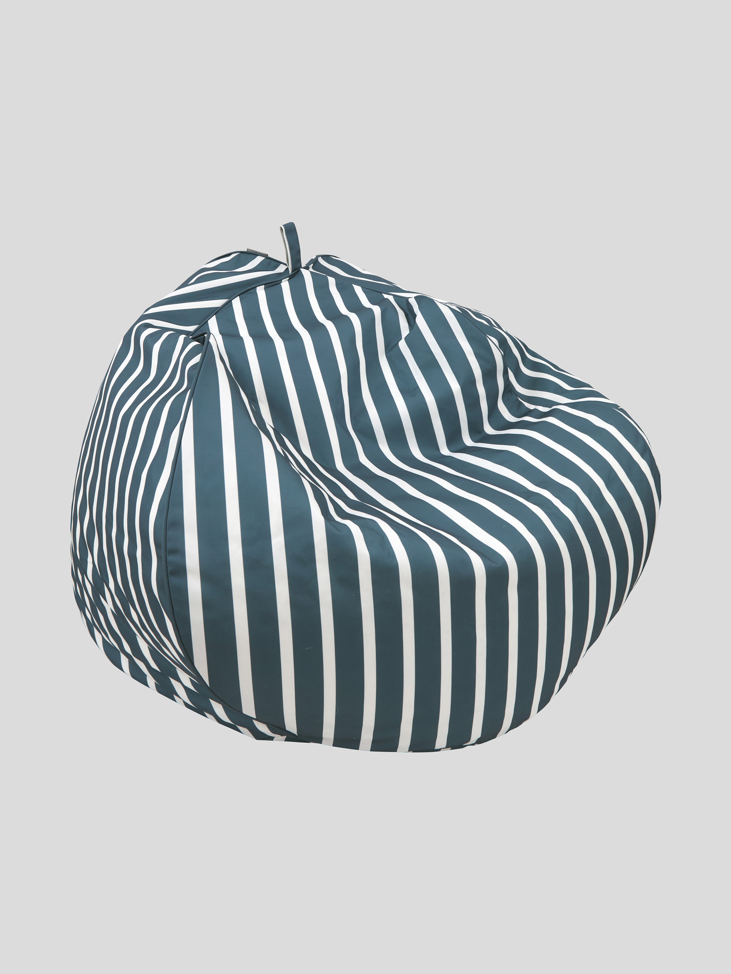 Island Bay Bean Bag | Navy Stripe-1