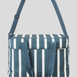 Island Bay Picnic Bag | Navy Stripe-1