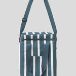Island Bay Wine Bag | Navy Stripe-1