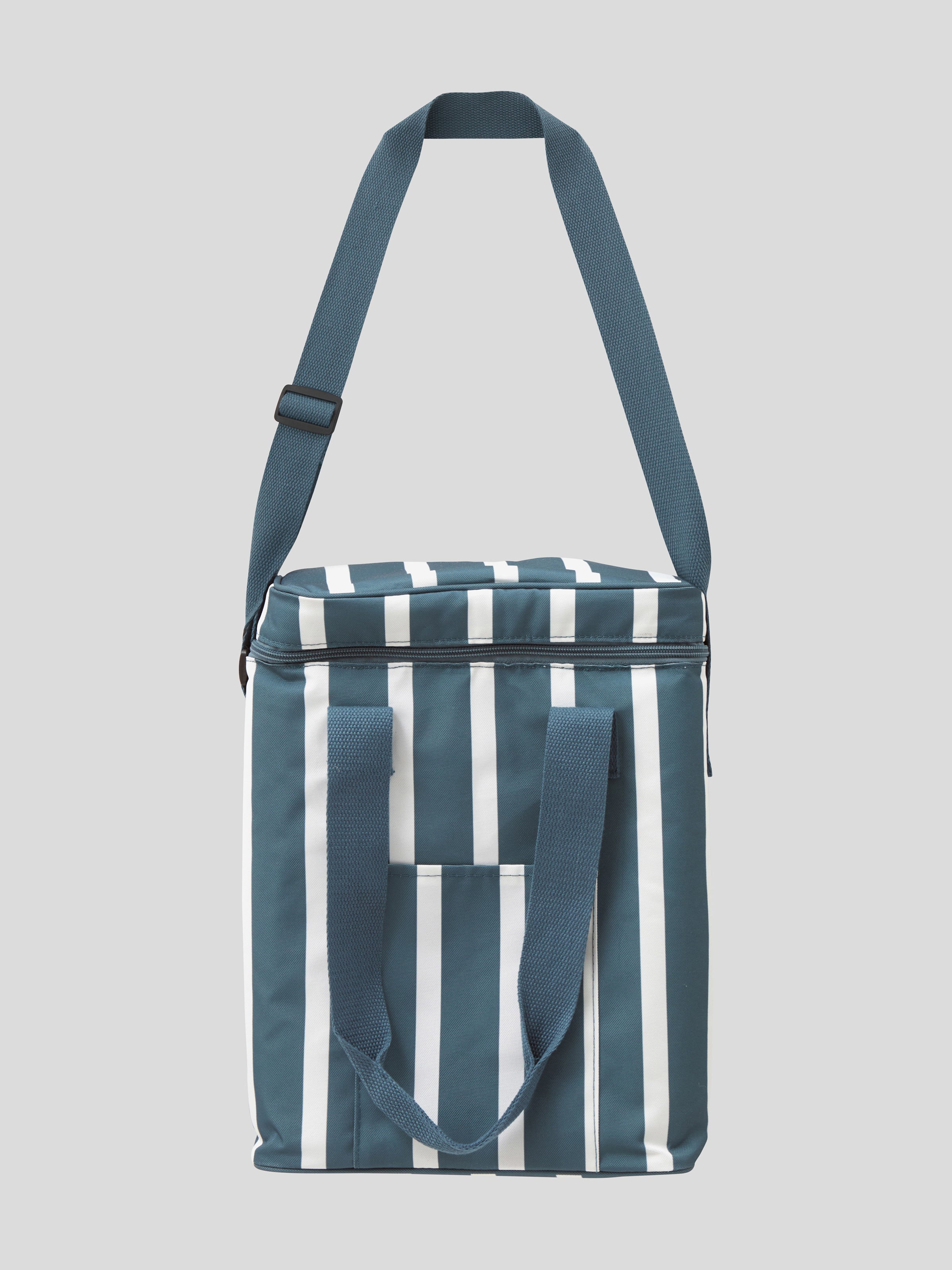 Island Bay Wine Bag | Navy Stripe-1
