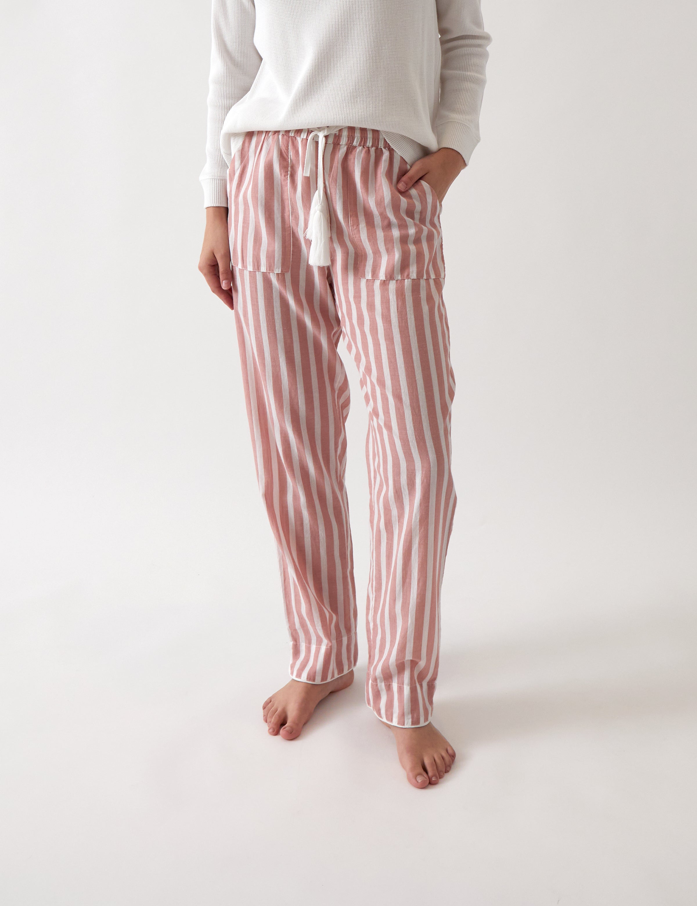Isobel PJ Pants | Rose Stripe-1