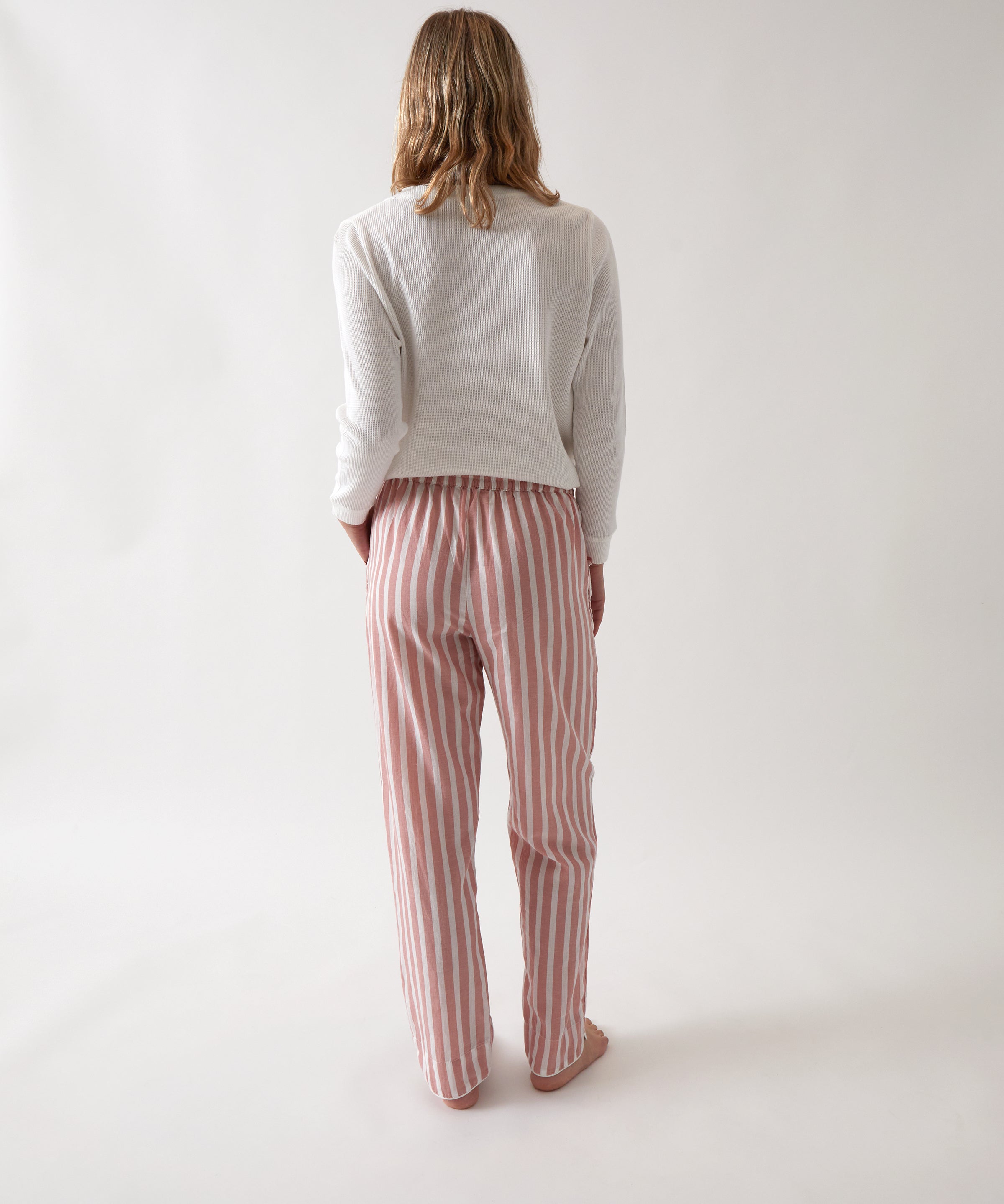 Isobel PJ Pants | Rose Stripe-4