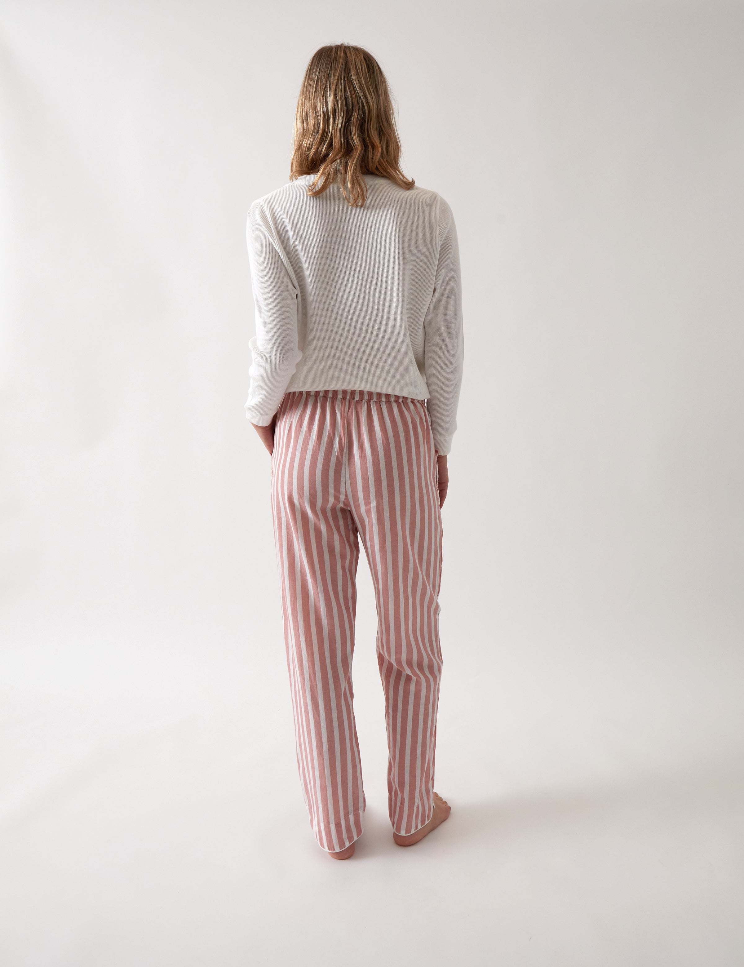 Isobel PJ Pants | Rose Stripe-4