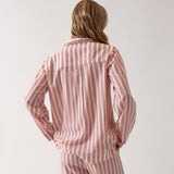Isobel PJ Shirt | Rose Stripe-4