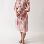 Isobel Robe | Rose Stripe-1