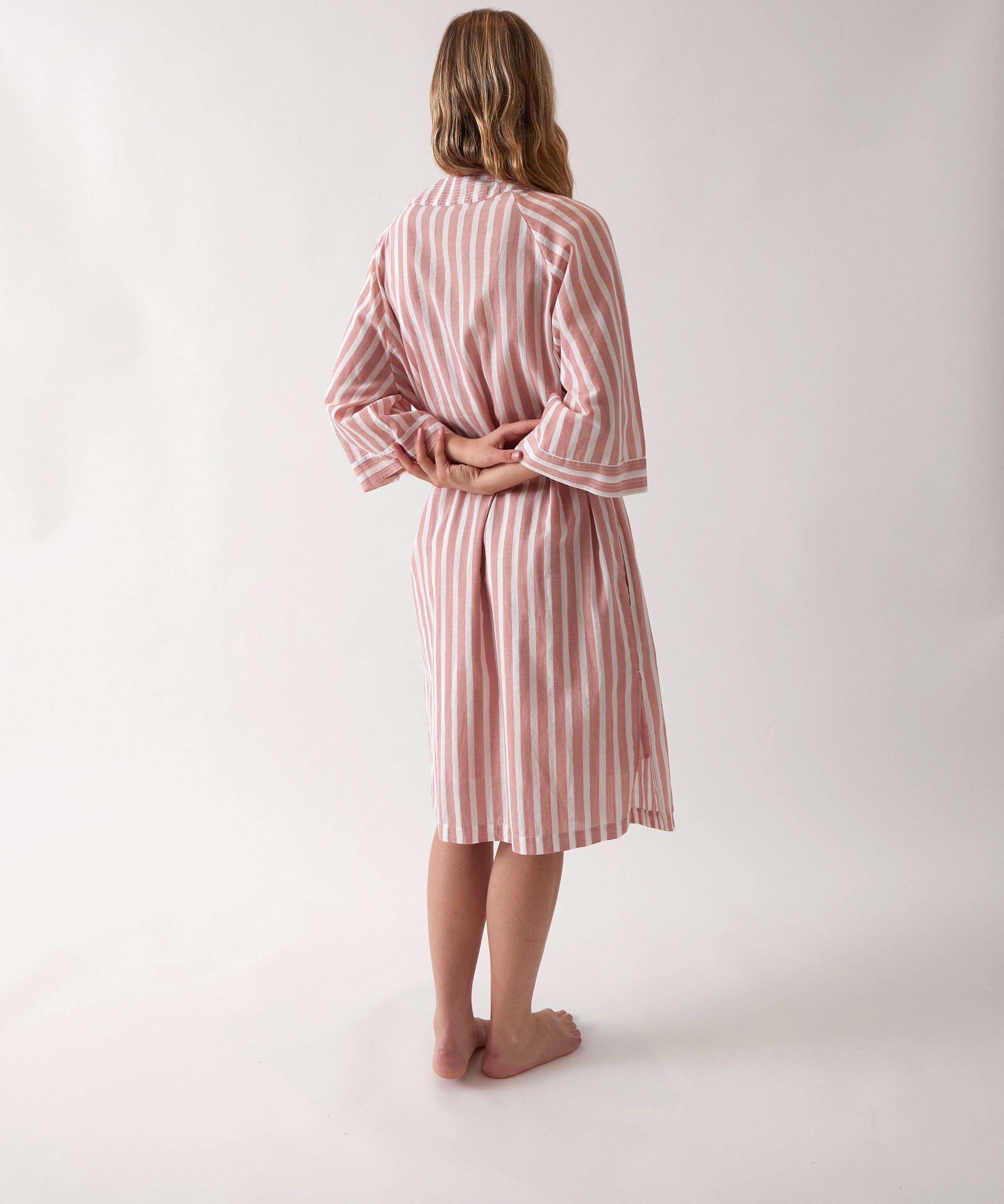 Isobel Robe | Rose Stripe-4