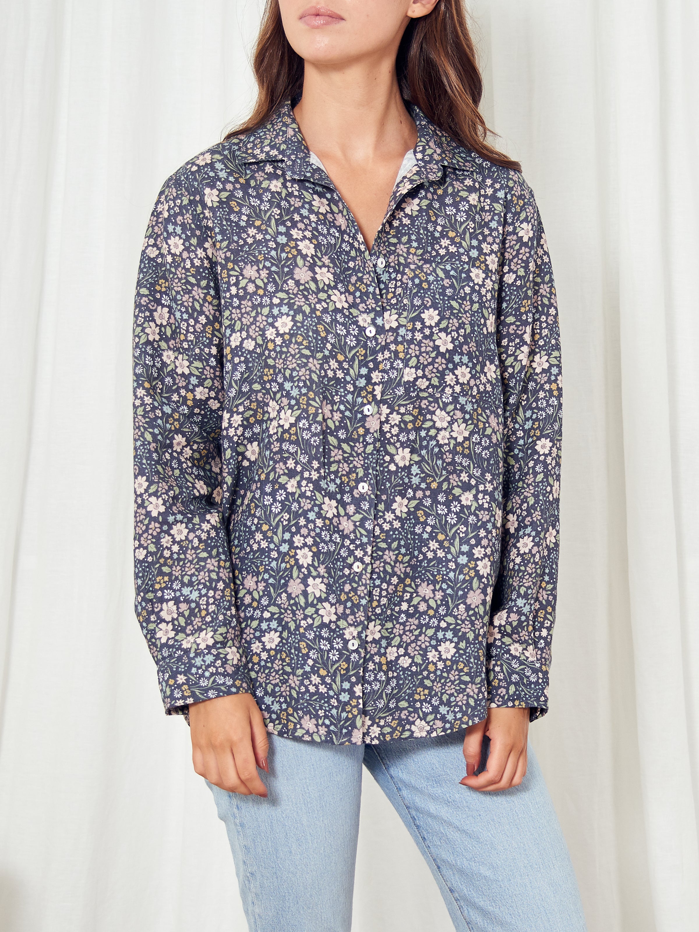 Journey Linen Shirt | Flora-1