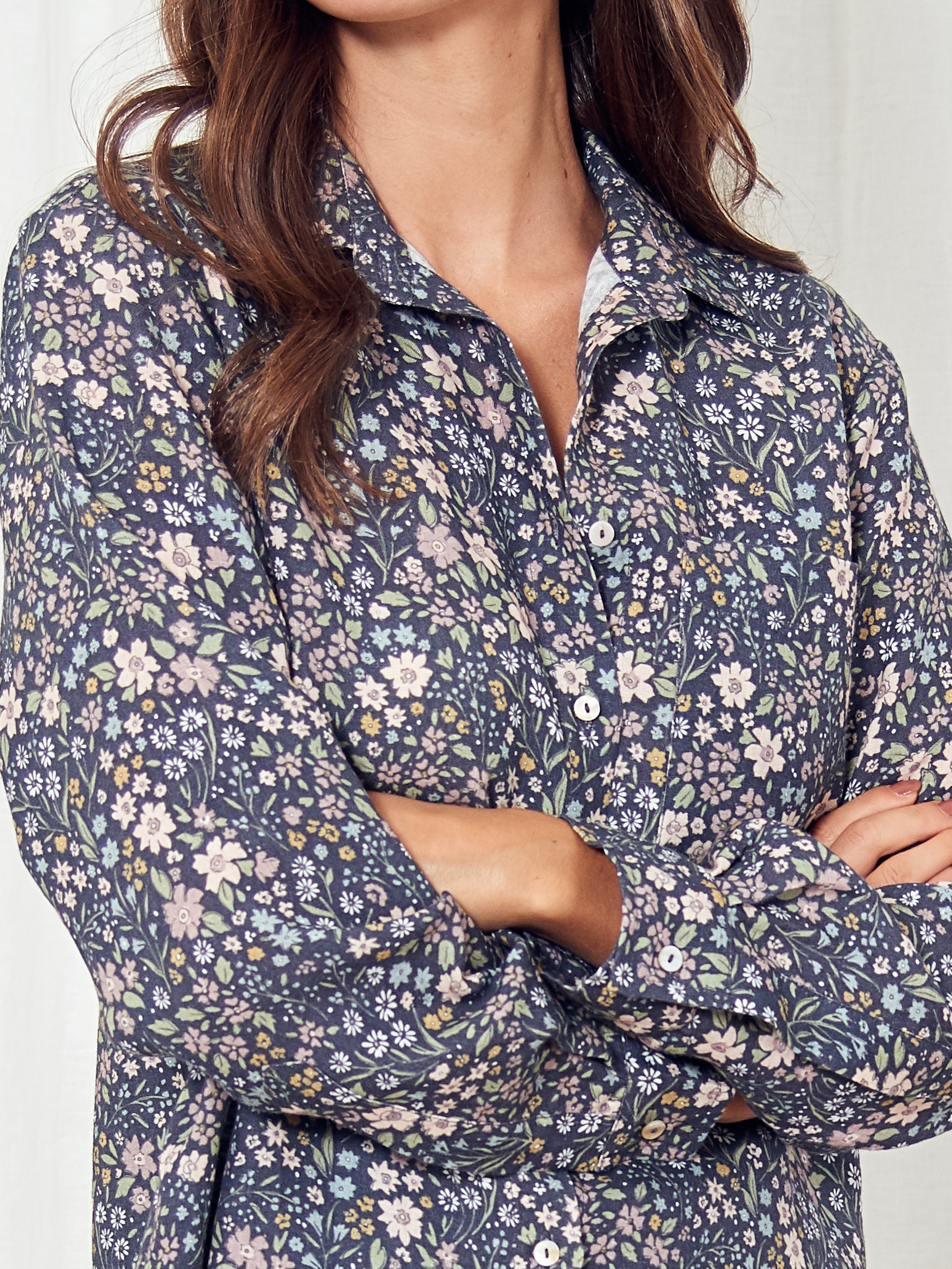 Journey Linen Shirt | Flora-3