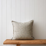 Kaia Square Cushion Cover | Charcoal Natural-1