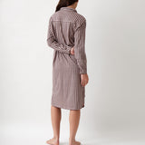 Kendra Organic Brushed Cotton Knit Nightshirt | Multi-3