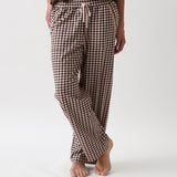 Kendra Organic Brushed Cotton Knit PJ Pants | Multi-1