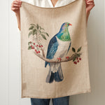 Kereru Linen Tea Towel | Multi-2