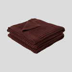 Kew Cotton Throw | Merlot-1