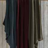 Kew Cotton Throw | Merlot-3