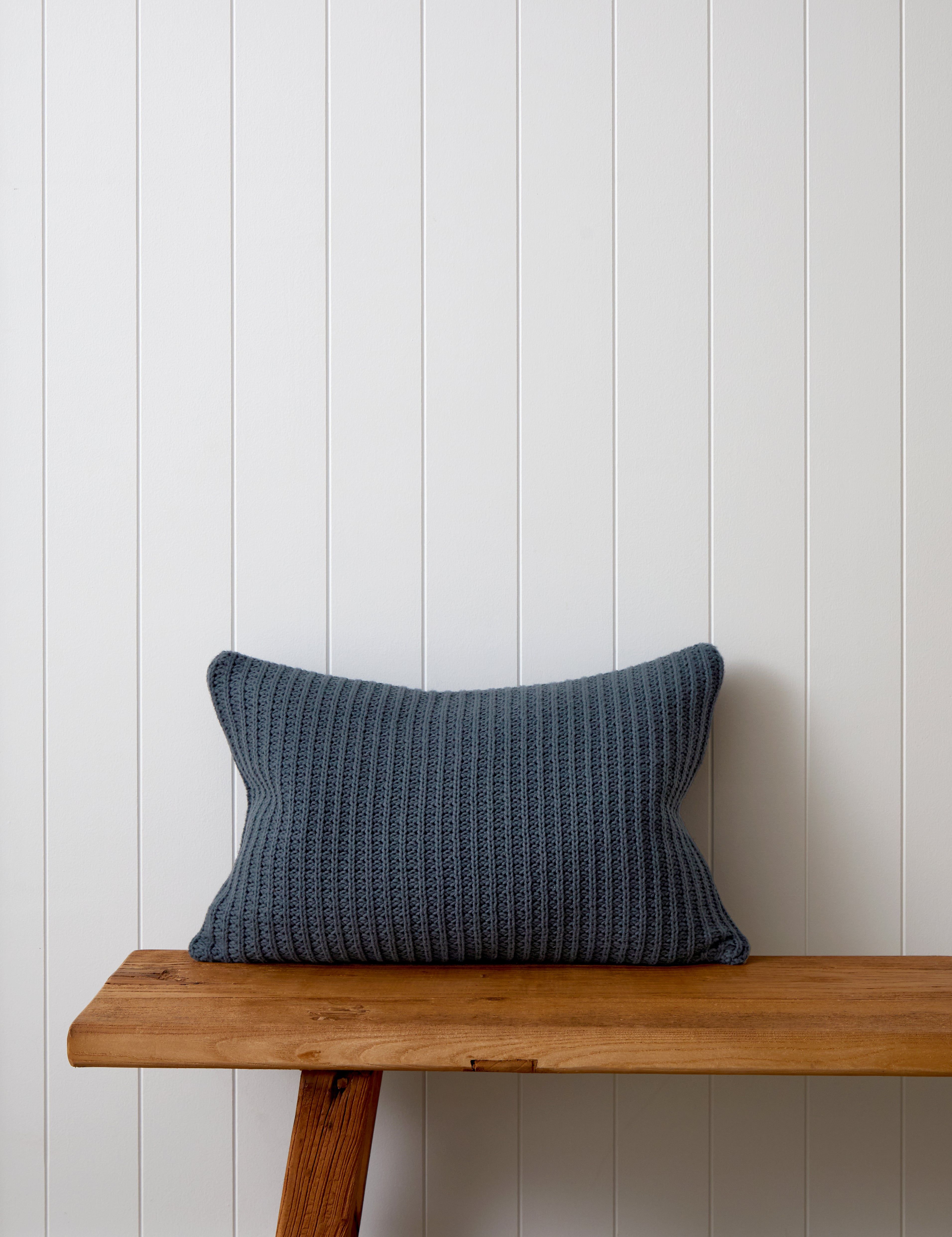 Kew Rectangle Cushion Cover | Blue-1