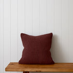 Kew Square Cushion Cover | Merlot-1