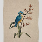 Kingfisher Linen Tea Towel | Multi-3