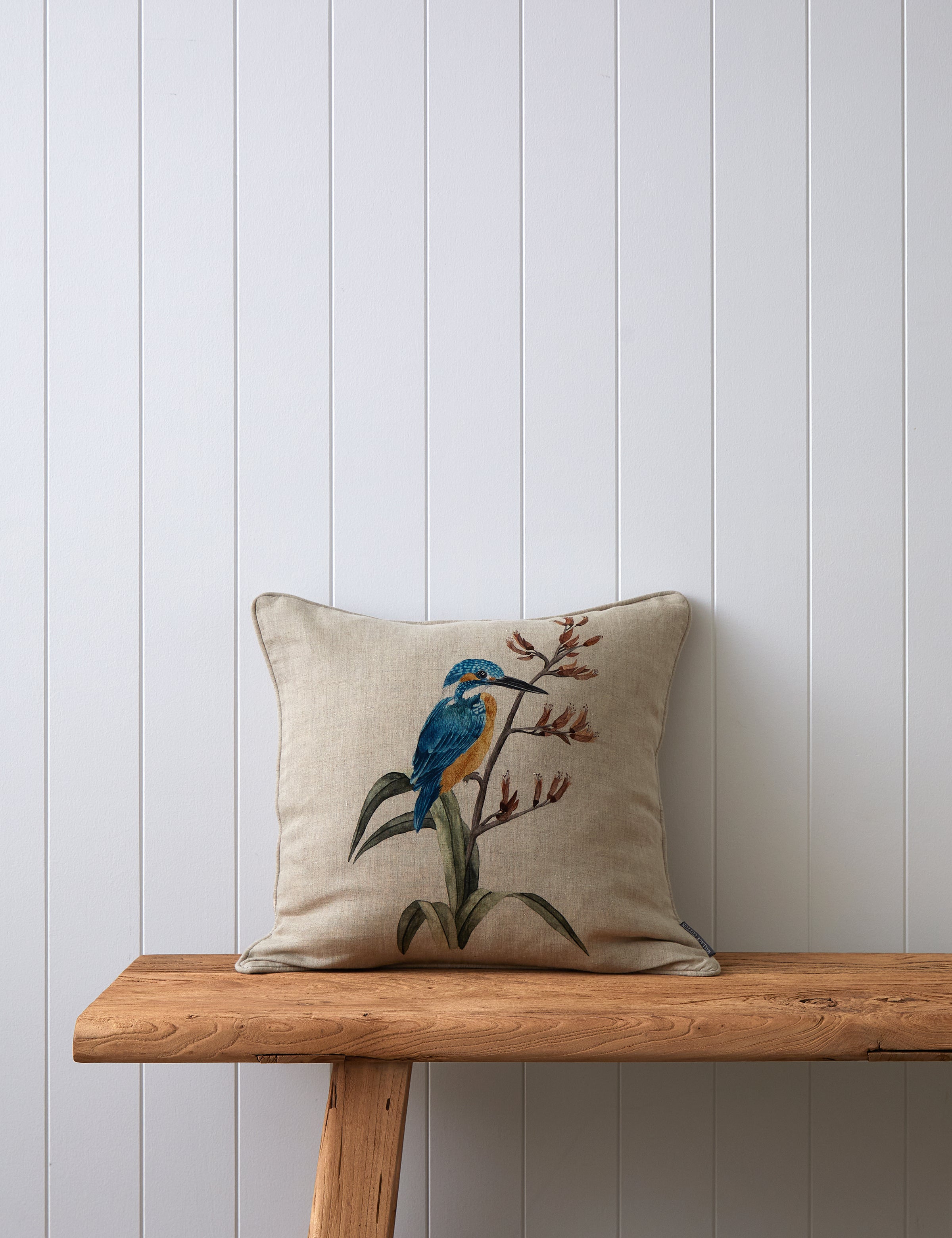 Kingfisher Square Cushion Cover | Multi-1