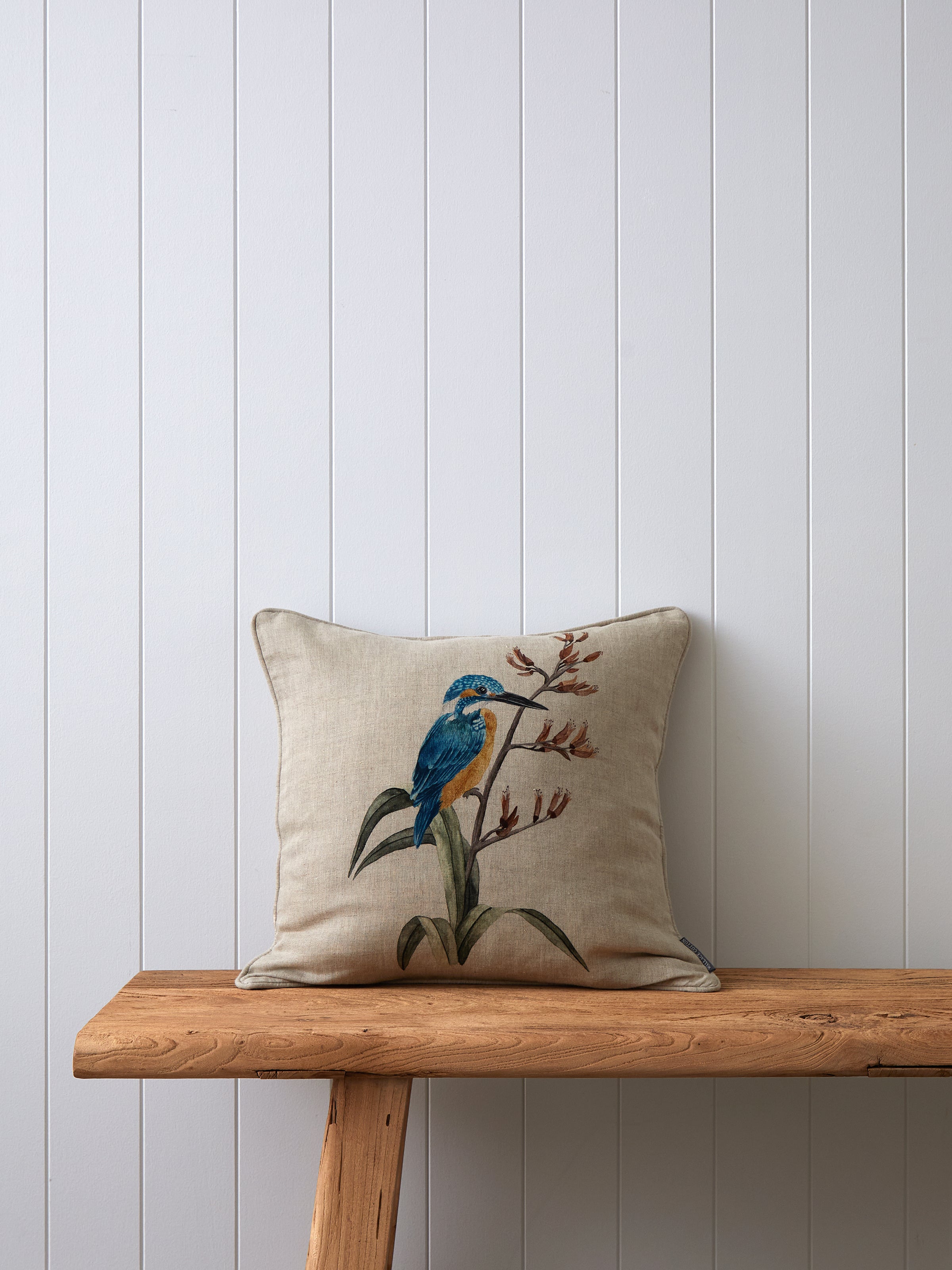 Kingfisher Square Cushion Cover | Multi-1