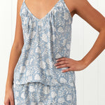 Kira Cami | Blue Floral-3