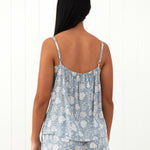 Kira Cami | Blue Floral-4