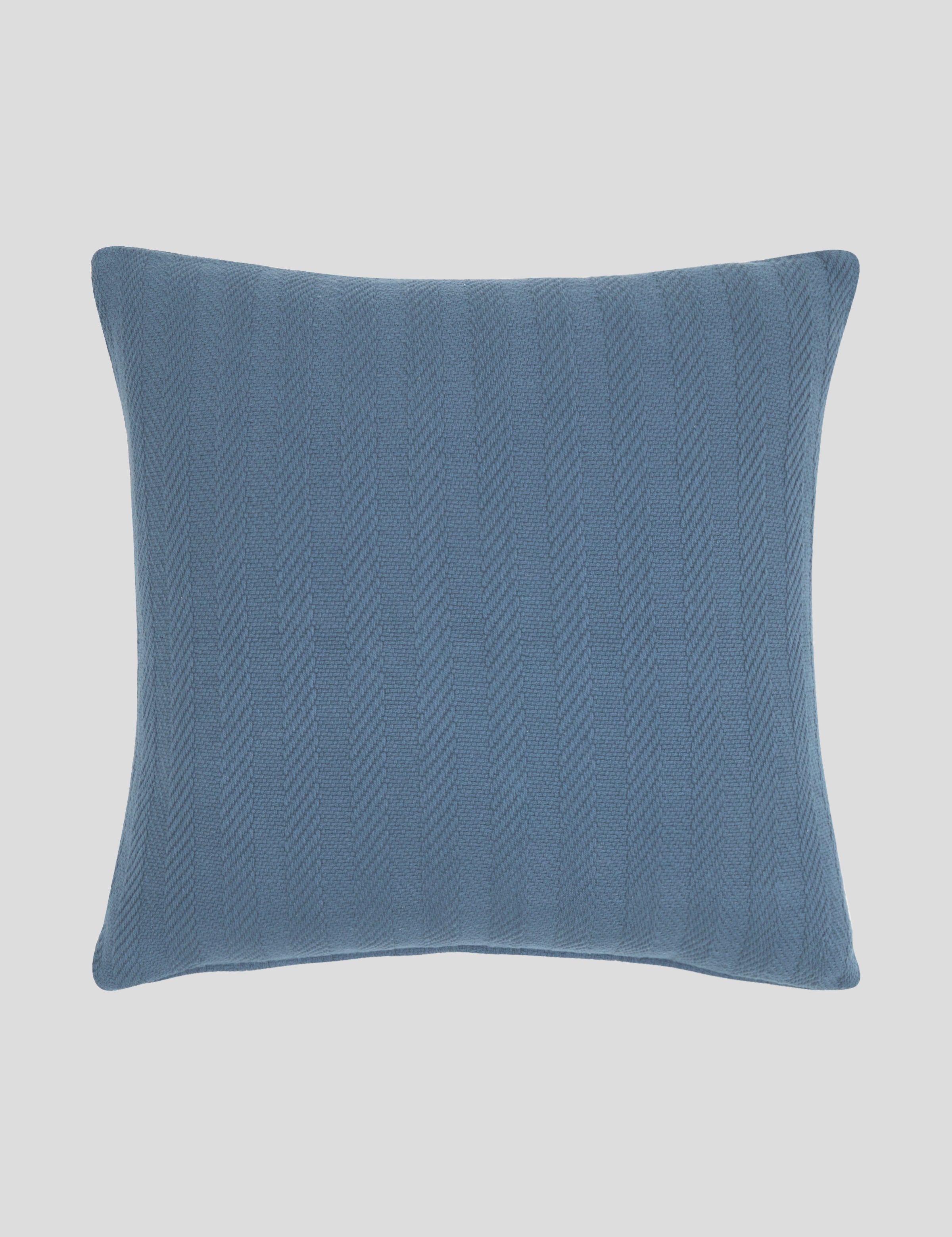 Landing Large Square Cushion Cover | Blue-1