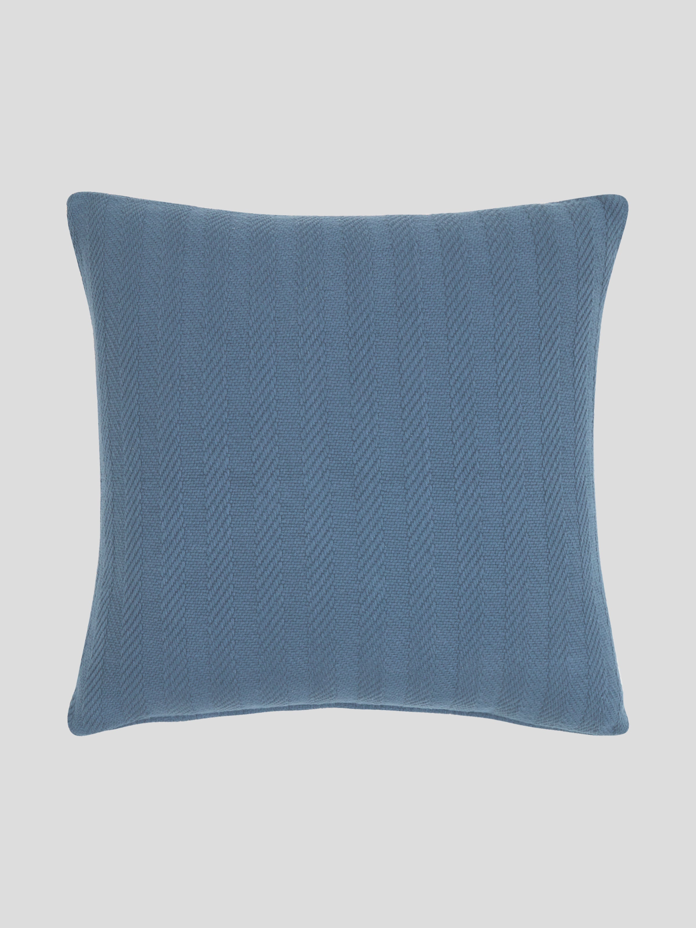Landing Large Square Cushion Cover | Blue-1