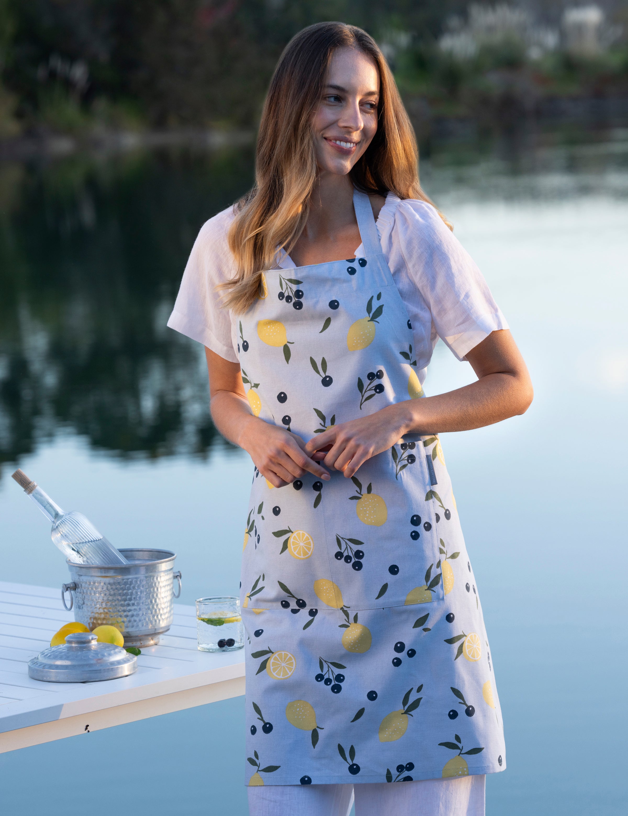 Lemon Dreams Everyday Apron | Multi-5