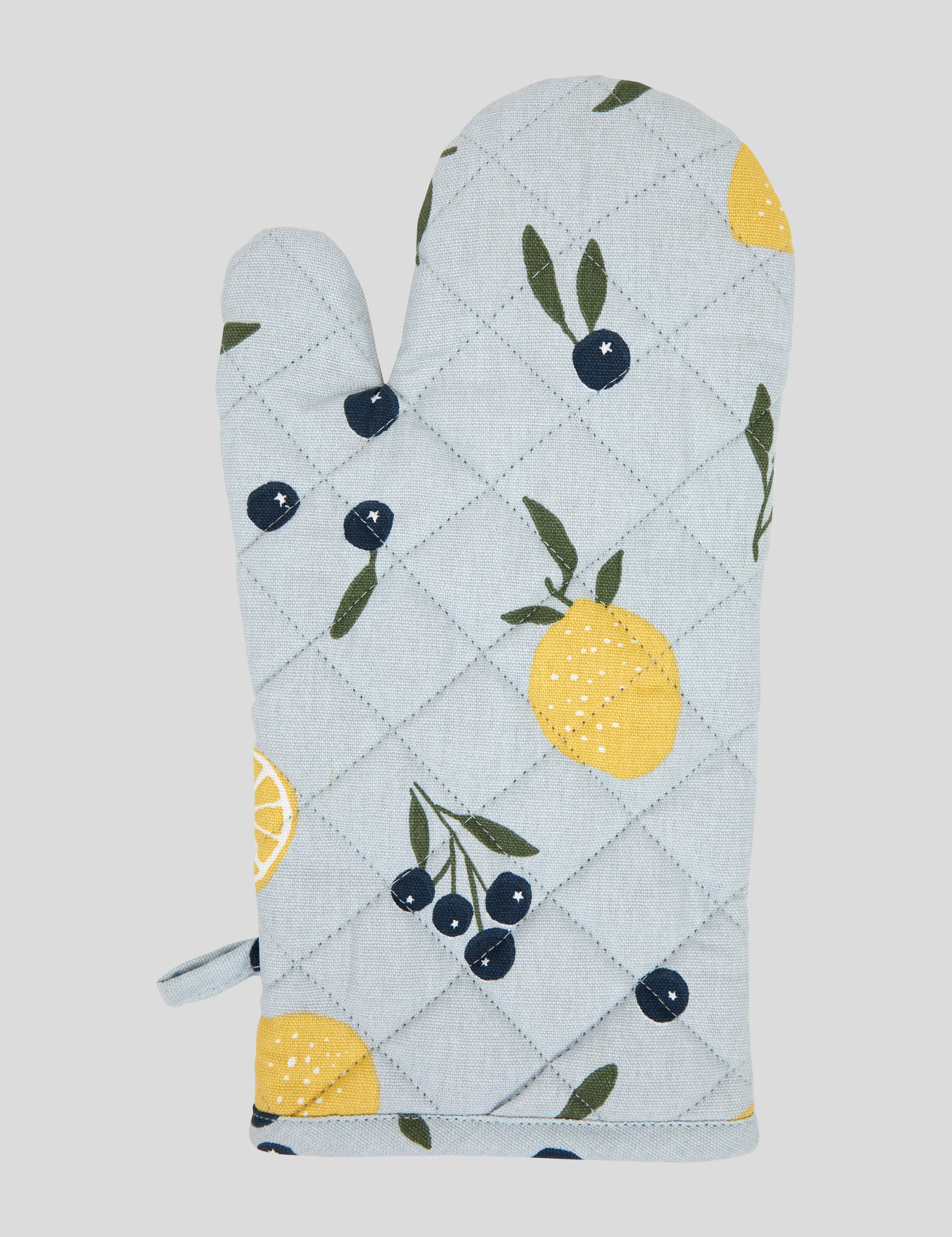 Lemon Dreams Single Oven Glove | Multi-1