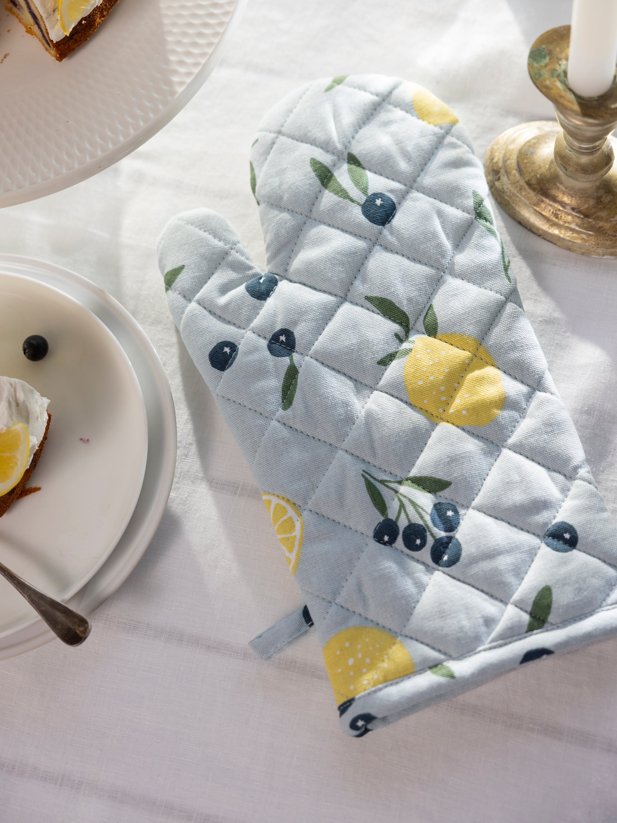 Lemon Dreams Single Oven Glove | Multi-2