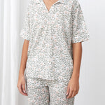 Lena PJ Top | Pink Floral-1