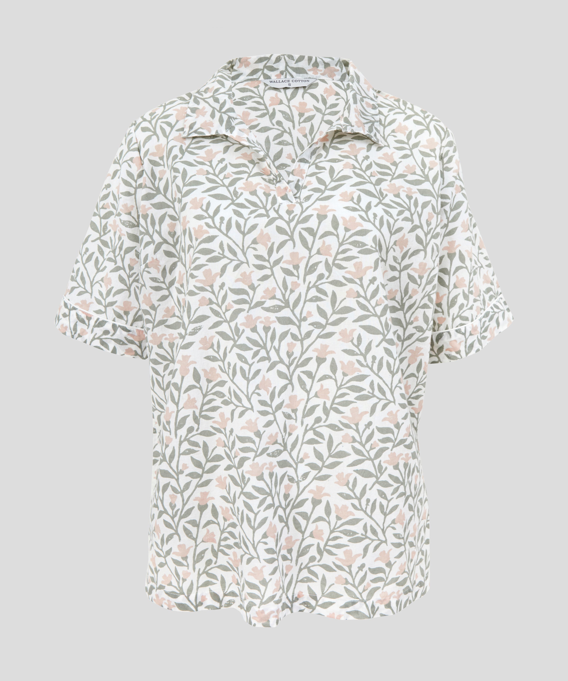 Lena PJ Top | Pink Floral-2