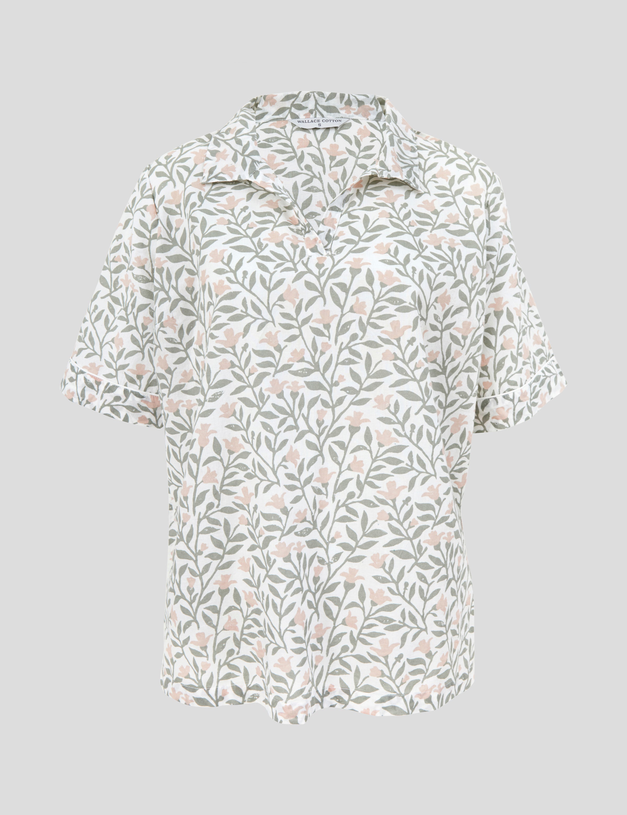 Lena PJ Top | Pink Floral-2