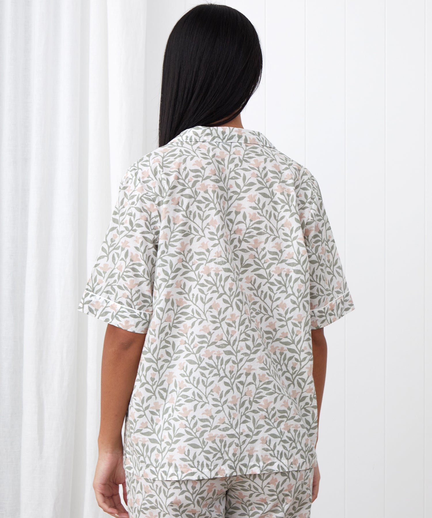 Lena PJ Top | Pink Floral-4