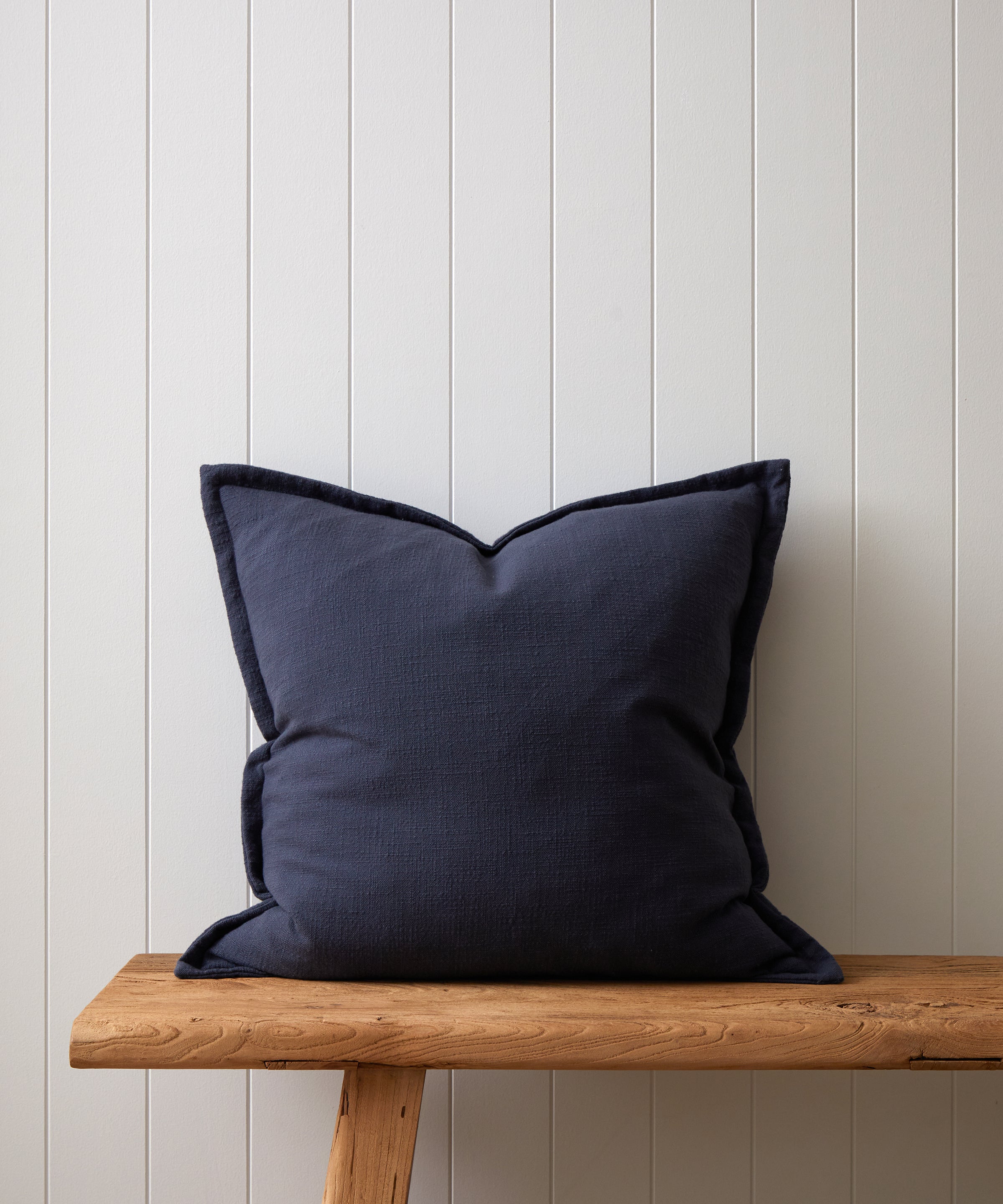 Lennon Large Square Cushion Cover | Navy-1